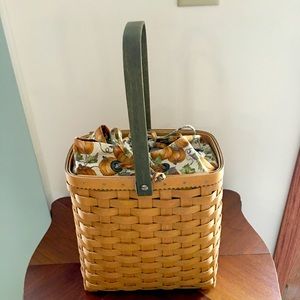Longaberger Autumn Tote Basket